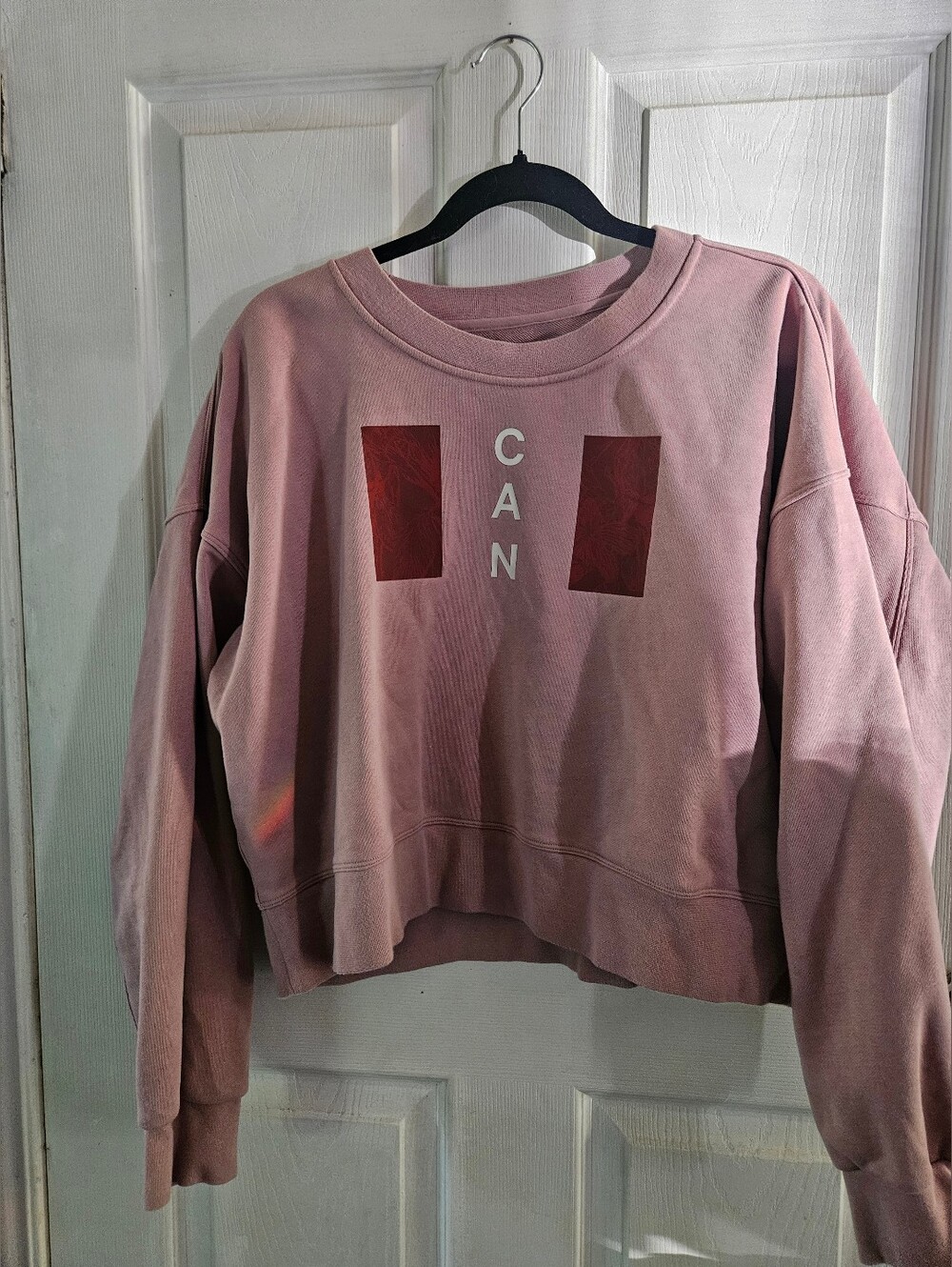 Lululemon Team Canada Perfectly Oversized Cropped Crew